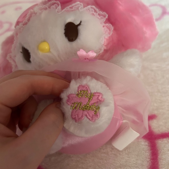 $9.99 SHIPPING Sakura My Melody plushy - Picture 4 of 4